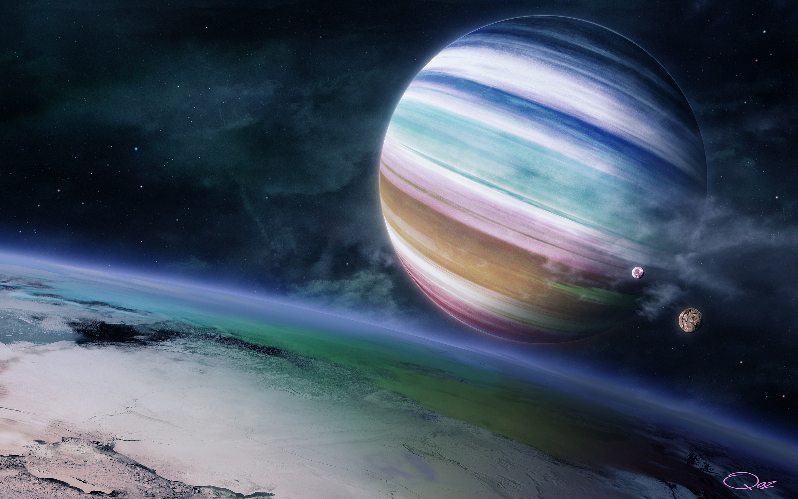 Tapeta Kosmos – Planety Wallpaper