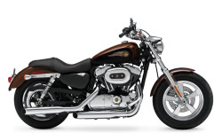 Tapeta Custom motocykl Harley Davidson