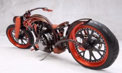 Tapeta motocykl Chopper Harley - Davidson