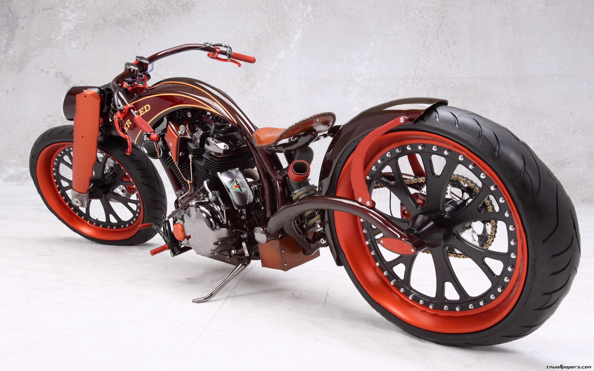 Tapeta motocykl Chopper Harley – Davidson Wallpaper