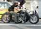 Tapeta Custom Harley Motocykl