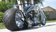 Tapeta Custom motocykl Fondo