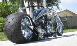 Tapeta Custom motocykl Fondo