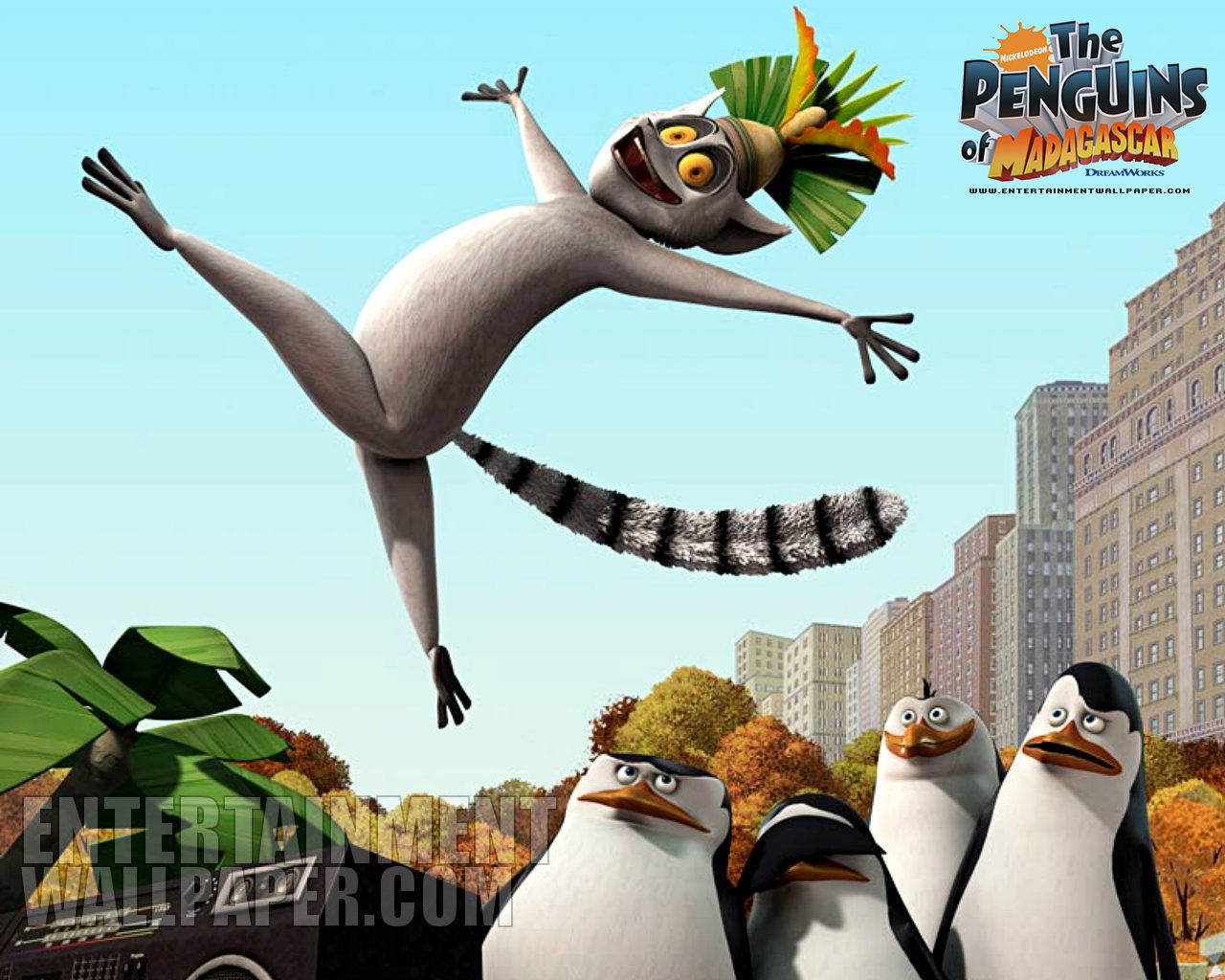 Tapeta Pingwiny z Madagaskaru 21 Wallpaper